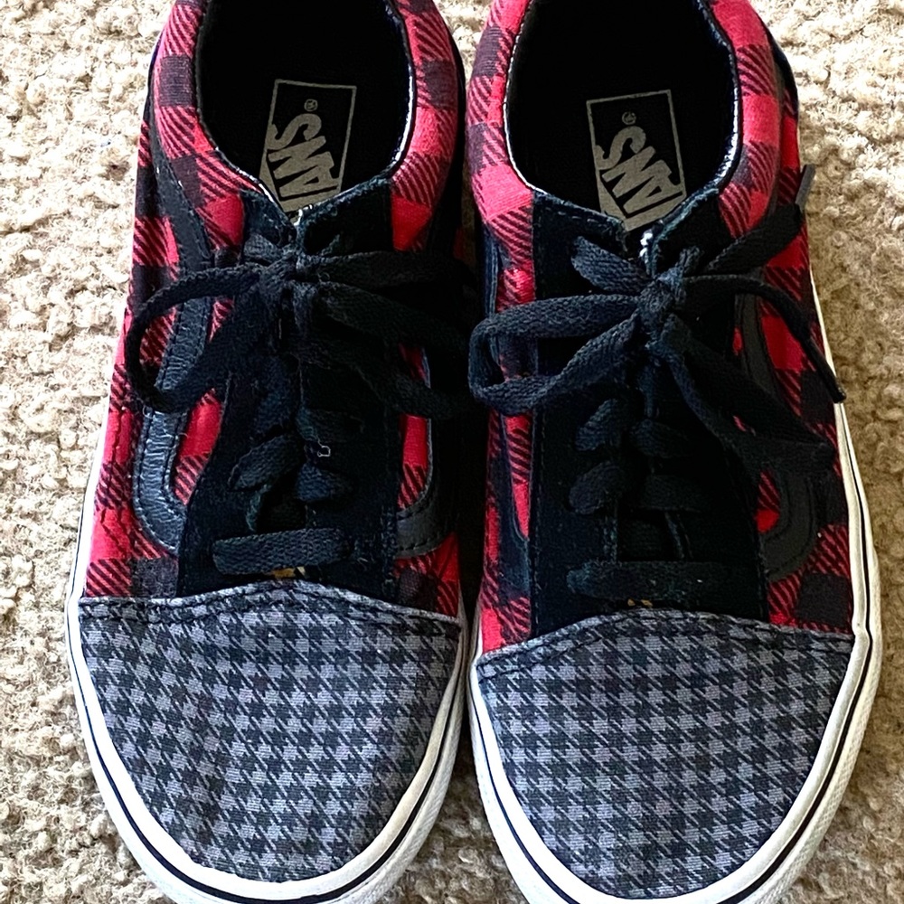 Vans Old Skool Buffalo Mix Primary White